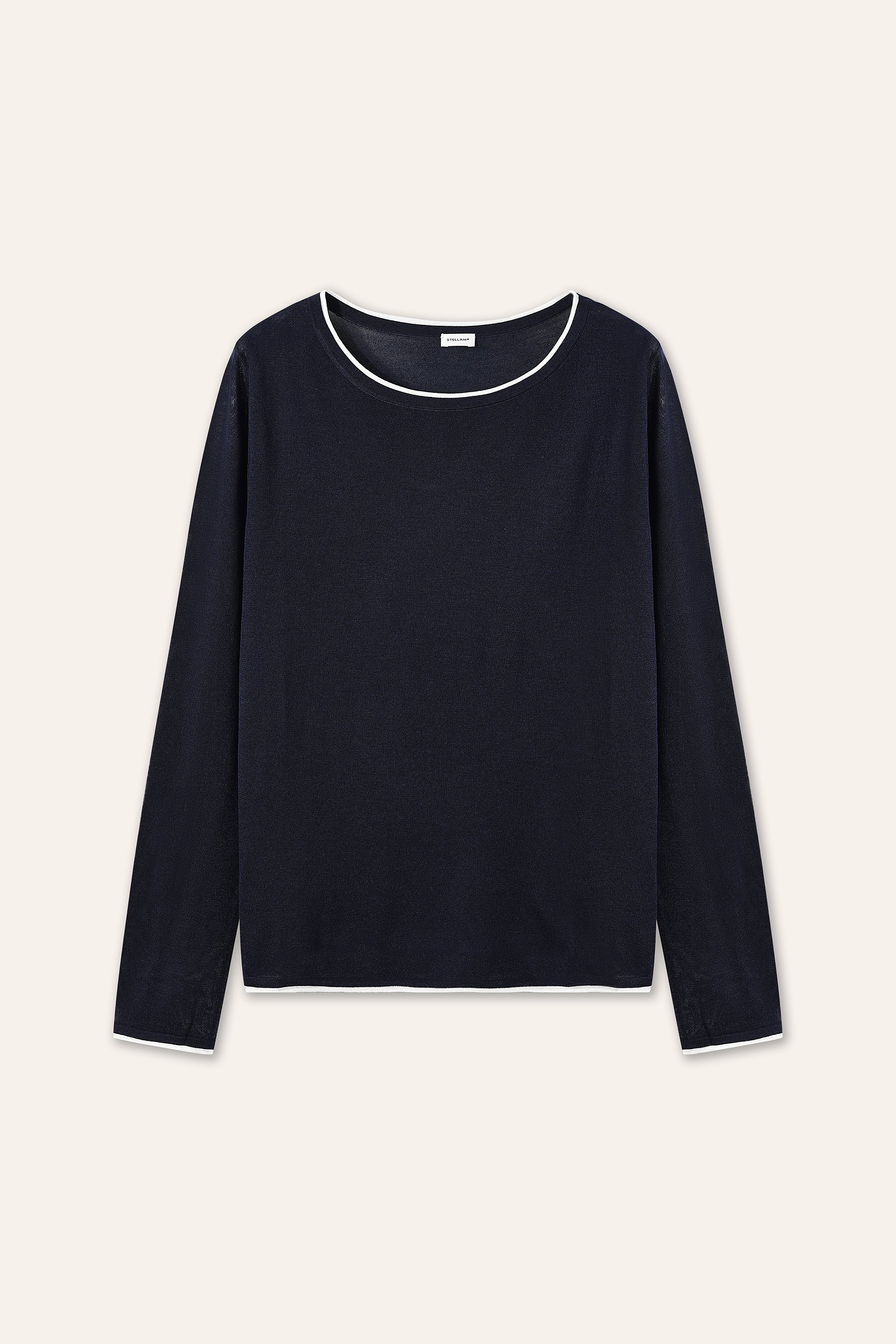 SHINE 2.0 TENCEL blended top (Navy)